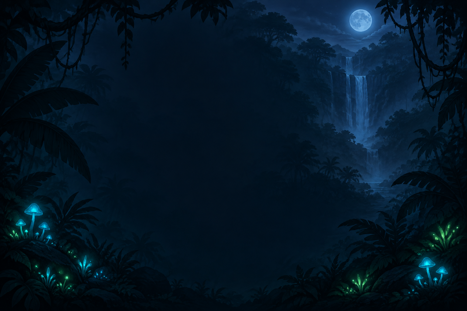 Jungle Keys' night-jungle backdrop